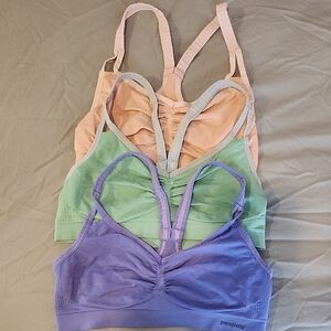 Patagonia Women's Bra Set - Purple, Green, Peach